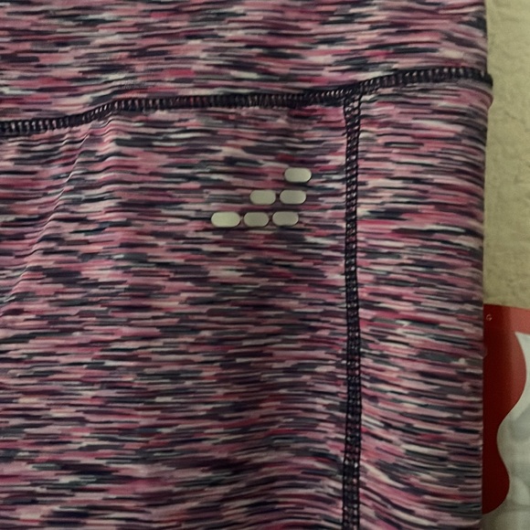 NWT BCG Girls Purple Training Capri Leggings - Picture 4 of 9